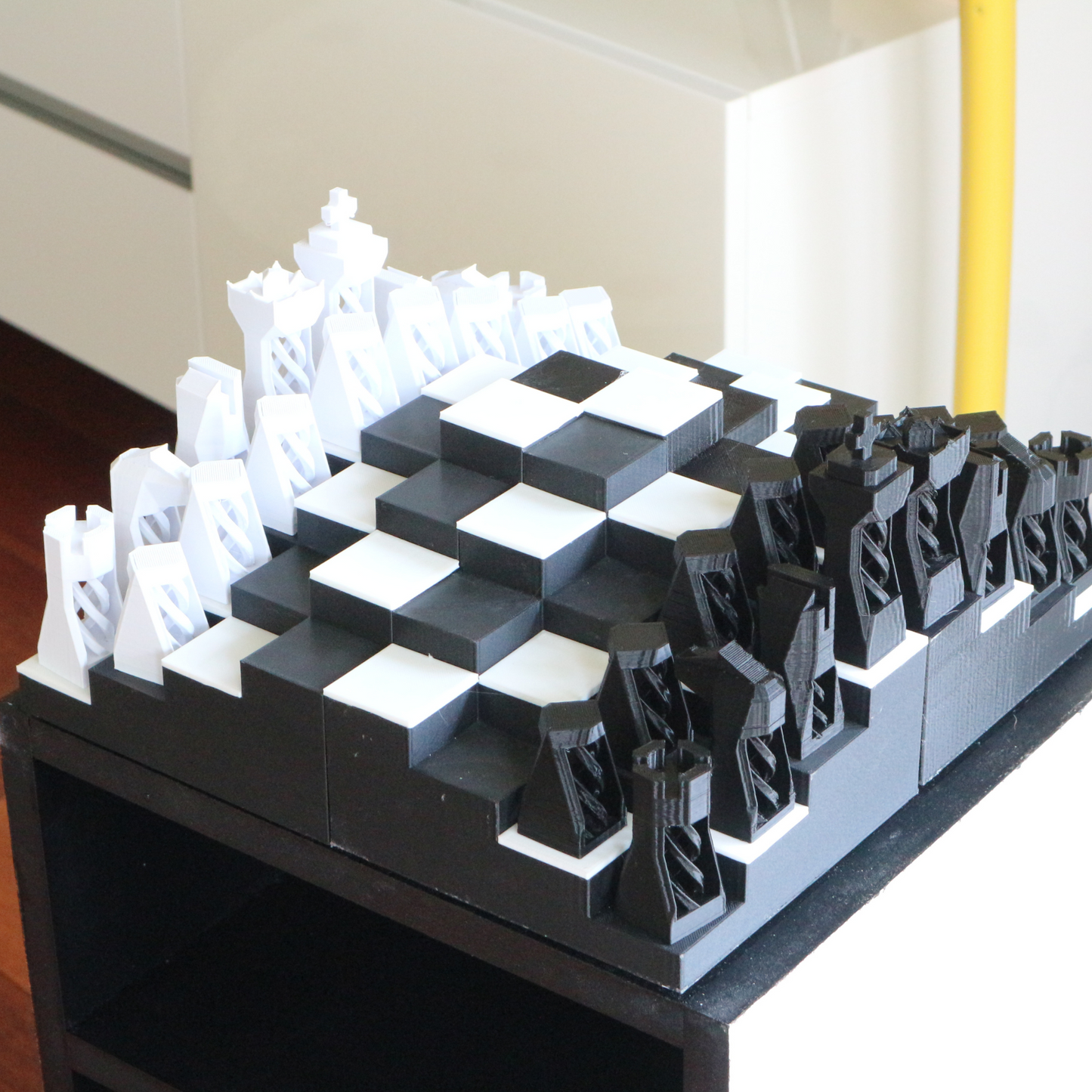 Serravalle 3D schaakbordtafel